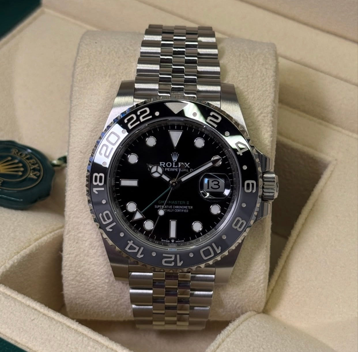 ROLEX GMT-MASTER II JUBILEE "BRUCE WAYNE"
