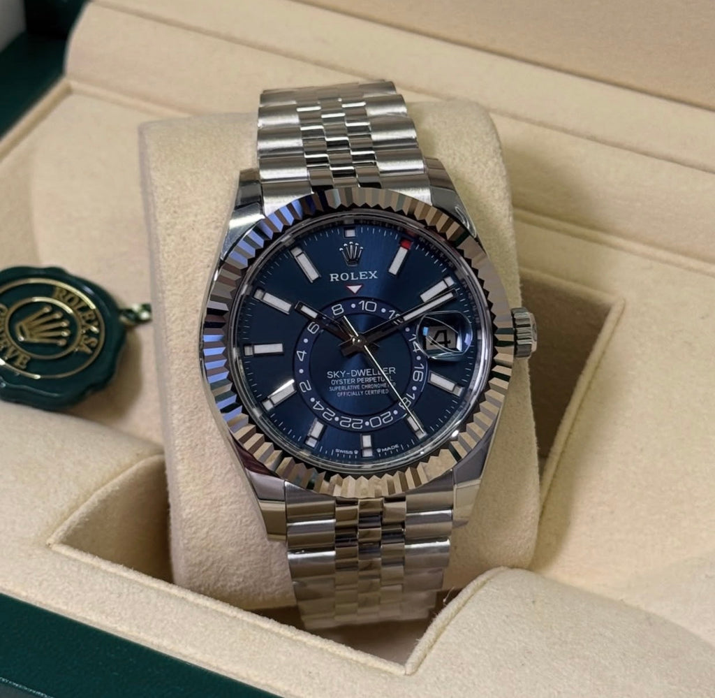 ROLEX SKY-DWELLER BLUE