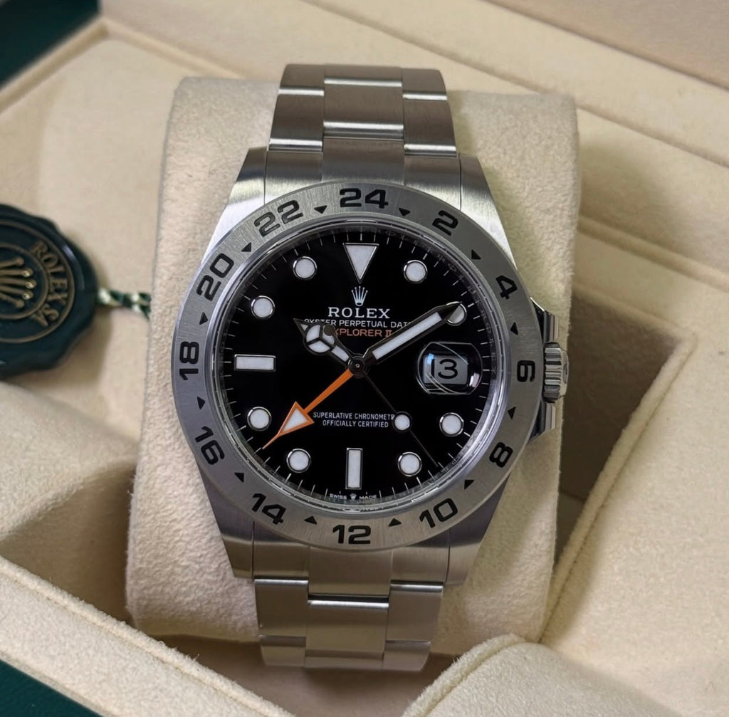 ROLEX EXPLORER II DATE BLACK