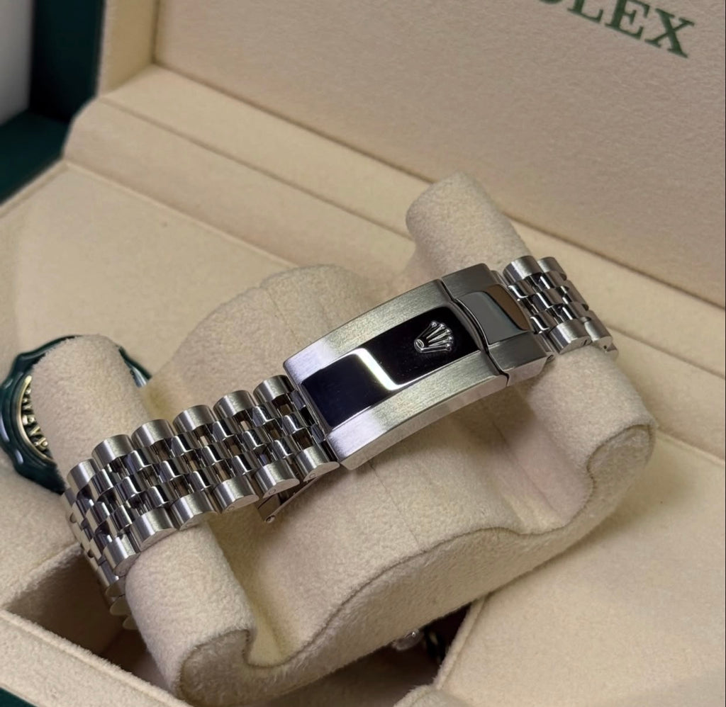 ROLEX DATEJUST JUBILEE GREY RHODIUM