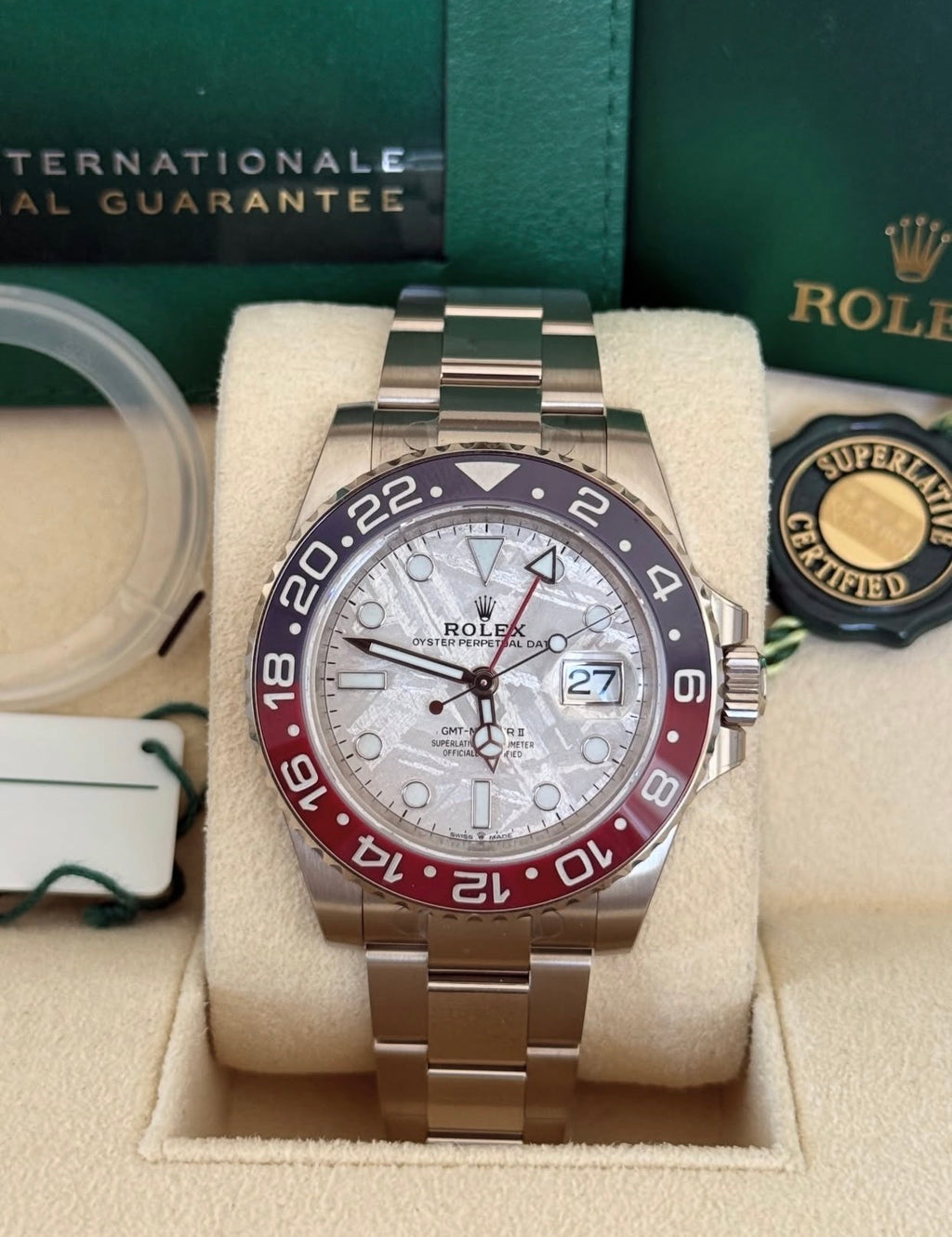 ROLEX GMT MASTER II PEPSI METEORITE