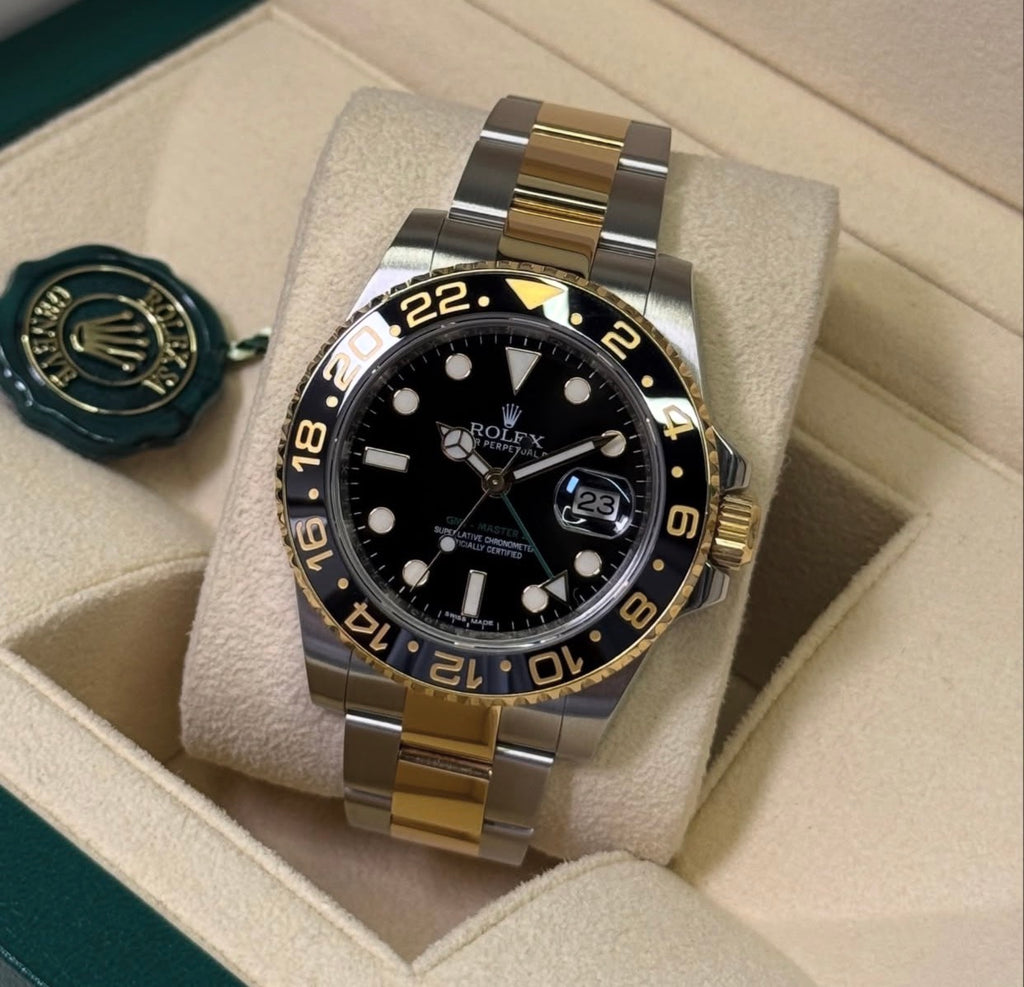 ROLEX GMT-MASTER II OYSTER ORO ACCIAIO