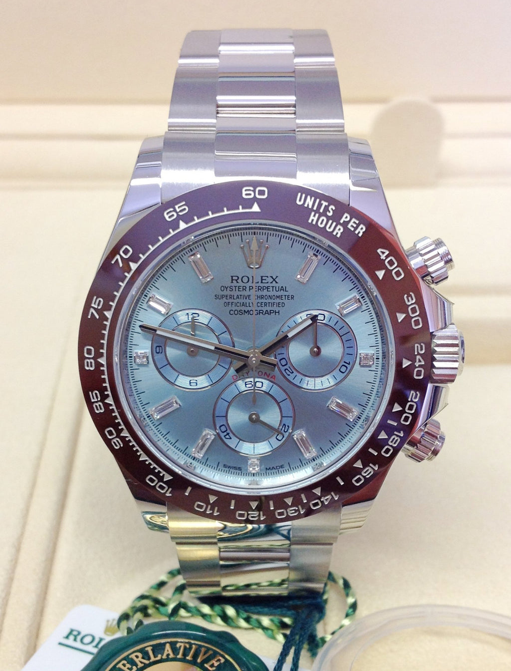 ROLEX DAYTONA PLATINUM “ICE BLUE”