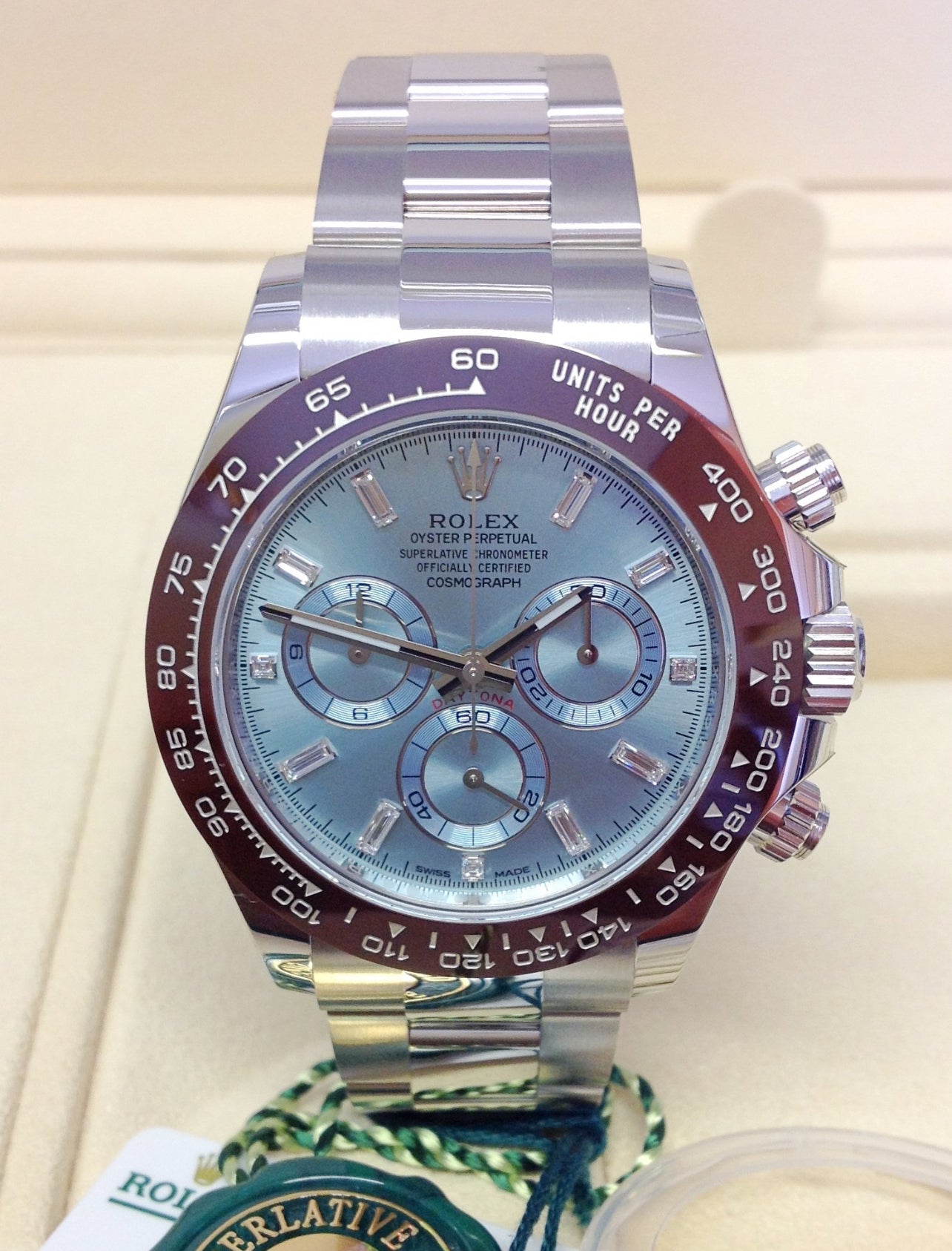 ROLEX DAYTONA PLATINUM “ICE BLUE”