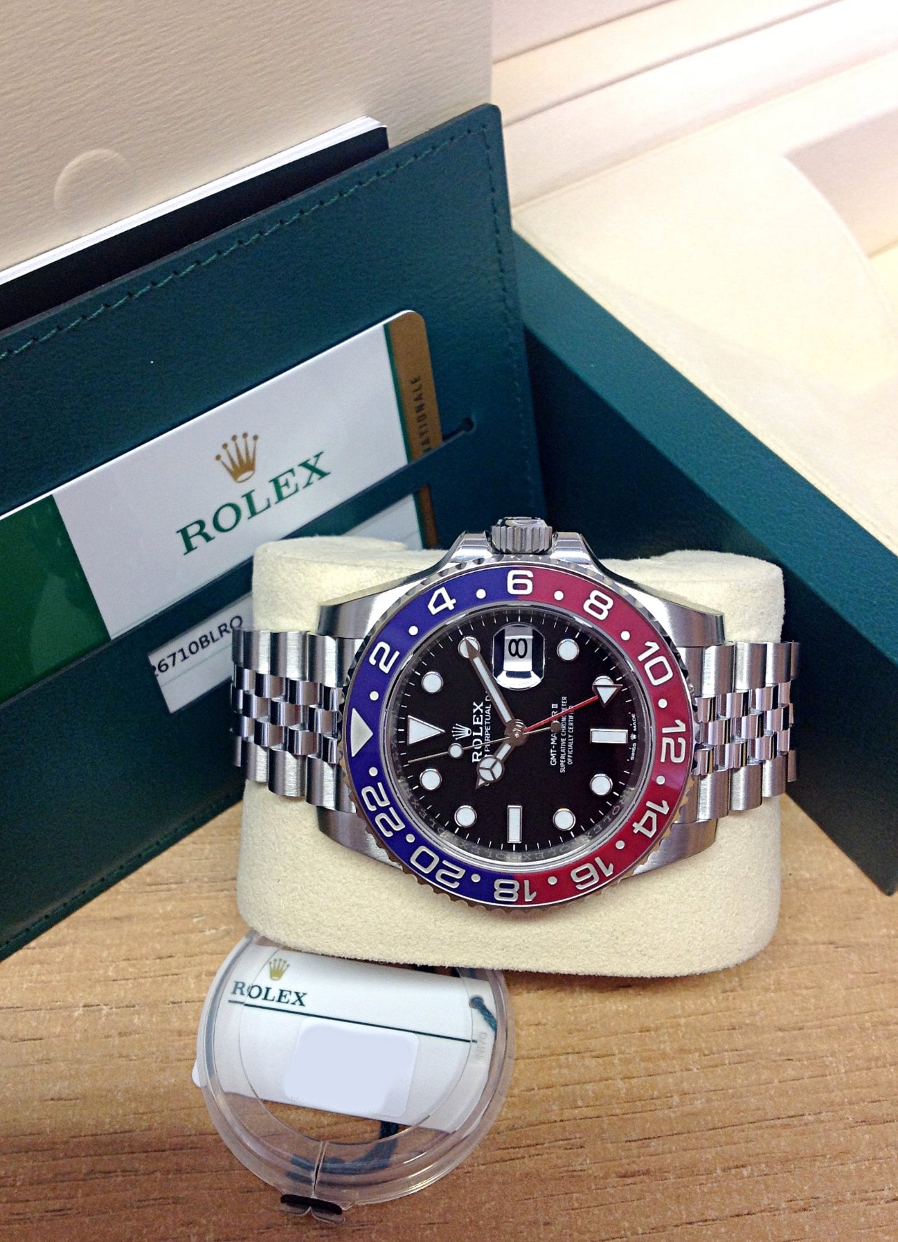 ROLEX GMT MASTER II PEPSI JUBILÈE