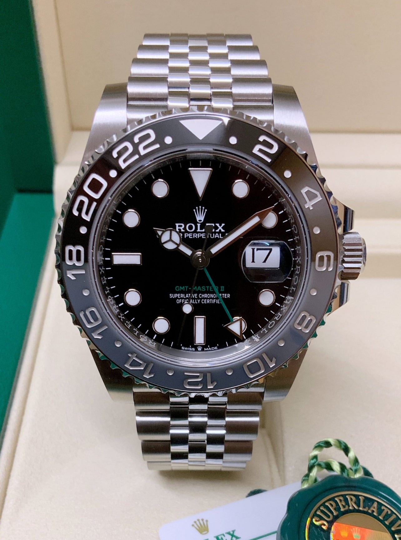 ROLEX GMT-MASTER II JUBILEE "BRUCE WAYNE"