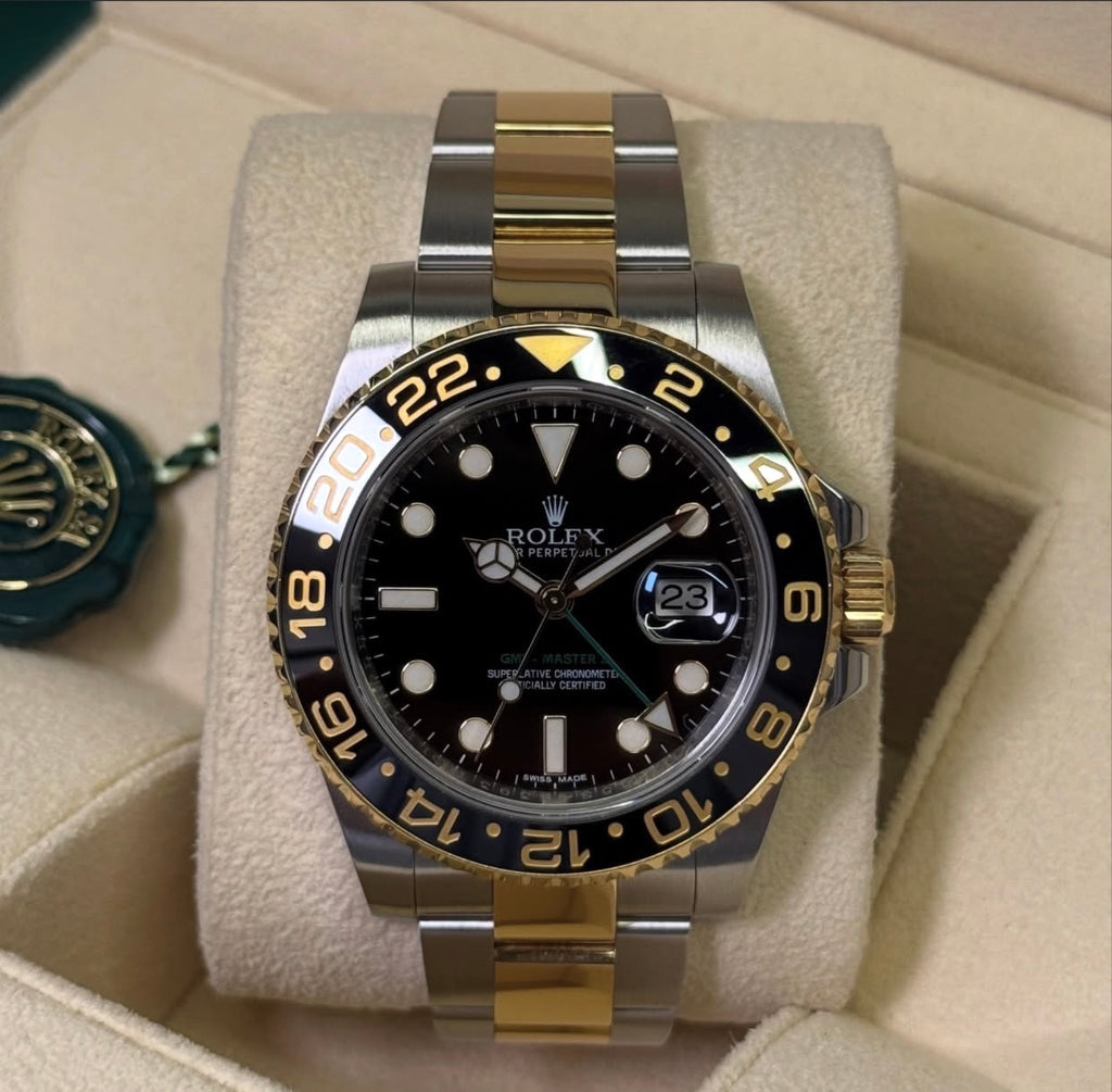 ROLEX GMT-MASTER II OYSTER ORO ACCIAIO