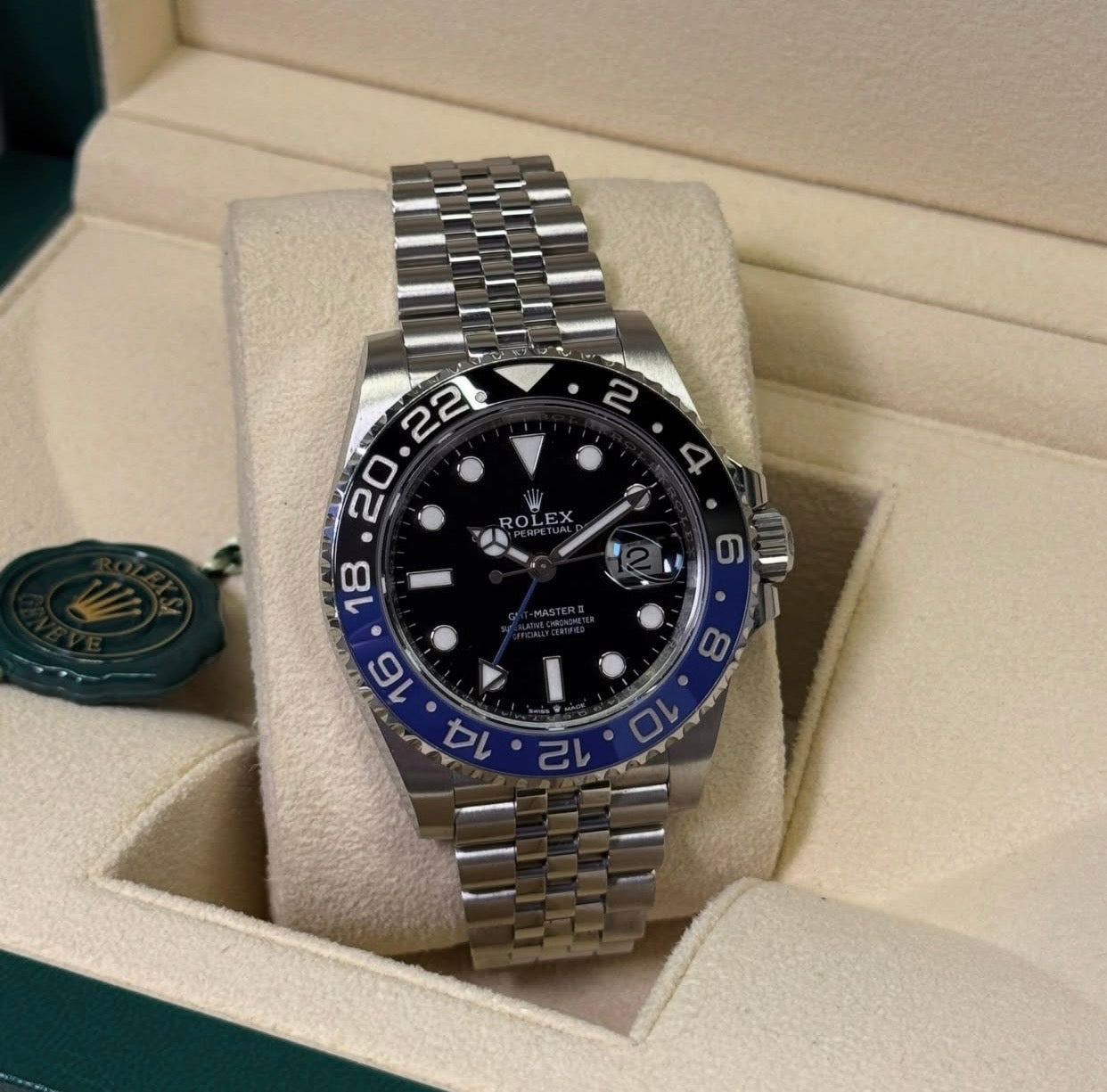 ROLEX GMT MASTER II BATMAN JUBILÈE