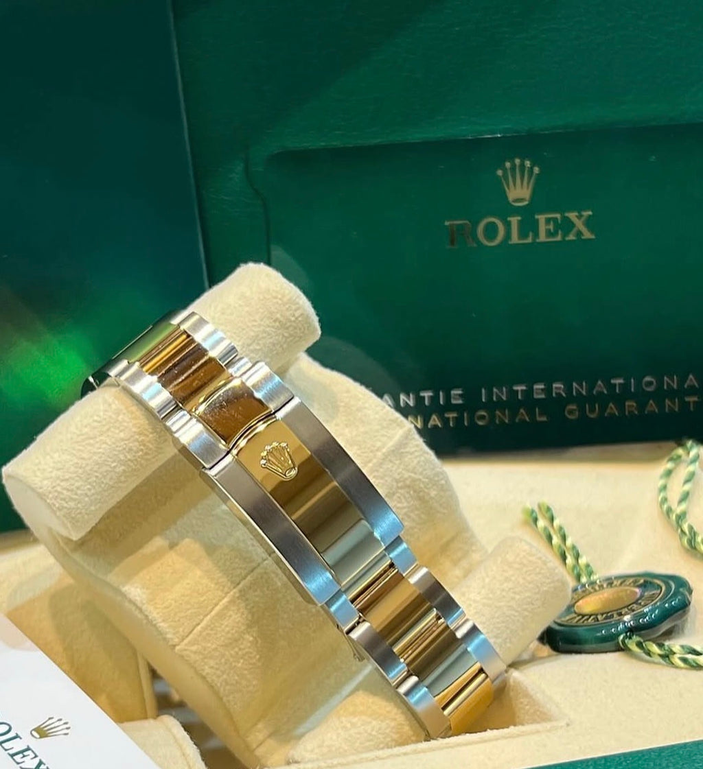 ROLEX DATEJUST OYSTER WIMBLEDON GOLD