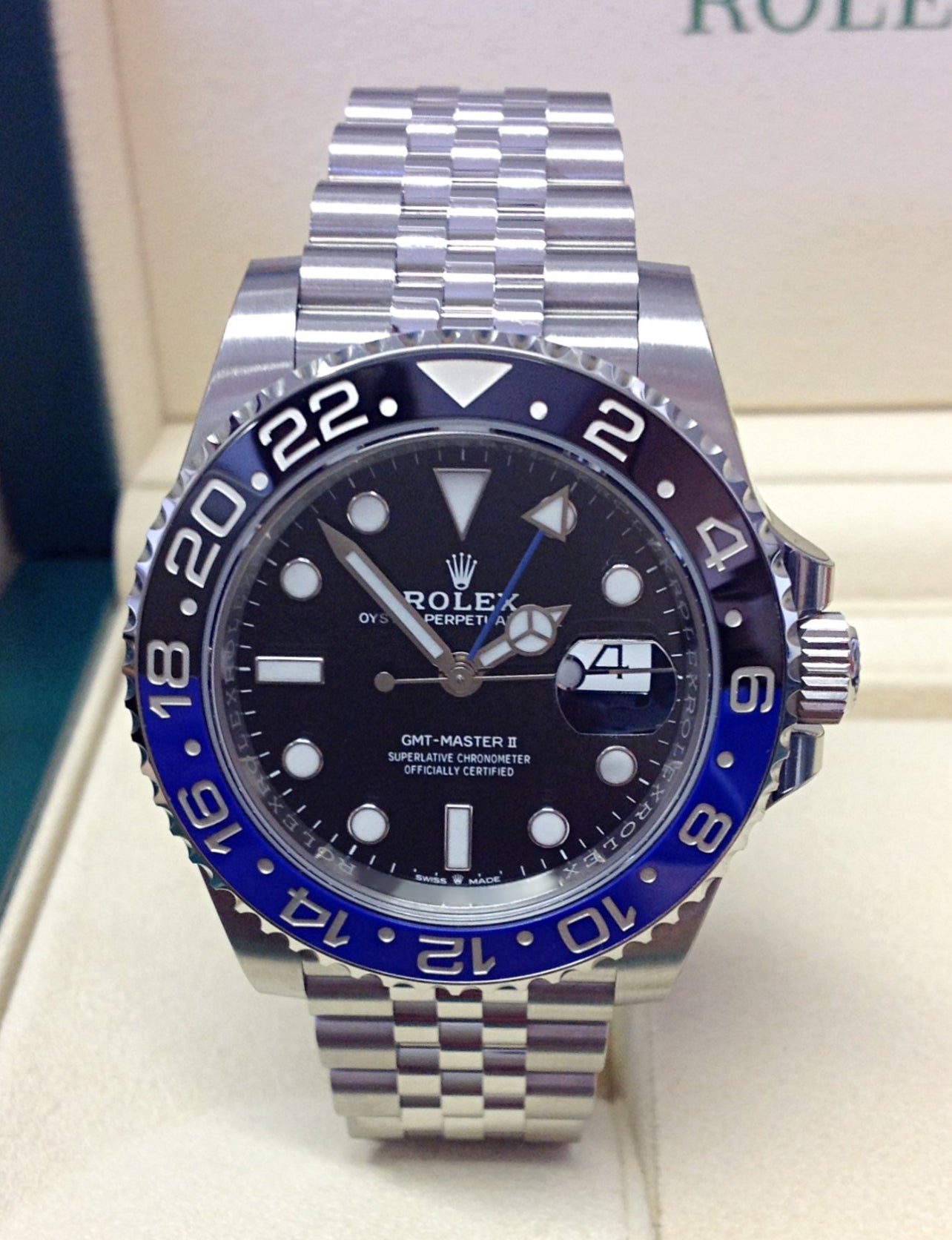 ROLEX GMT MASTER II BATMAN JUBILÈE
