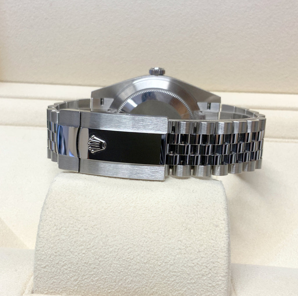 ROLEX DATEJUST JUBILEE GREY RHODIUM
