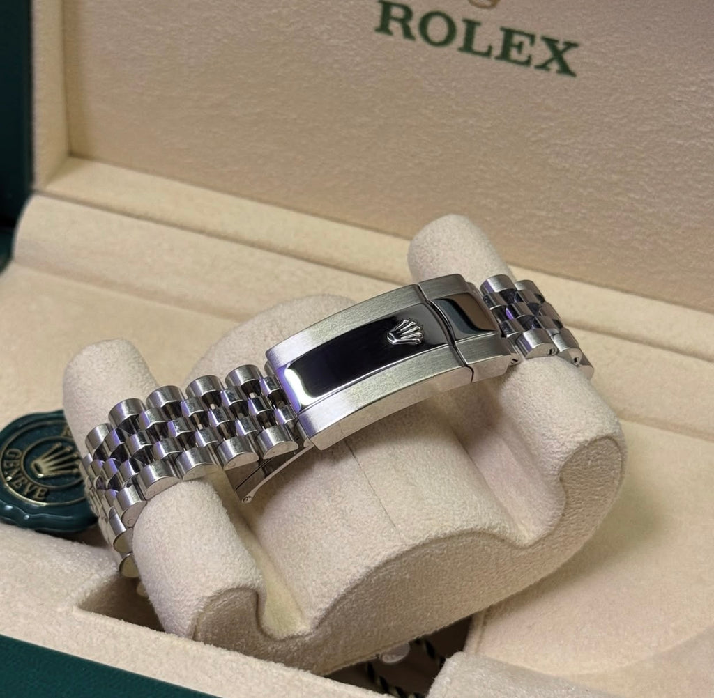 ROLEX DATEJUST JUBILÉE GREY RHODIUM DIAMOND