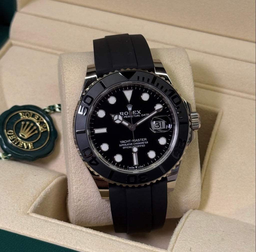 ROLEX YACHT-MASTER OYSTERFLEX BLACK