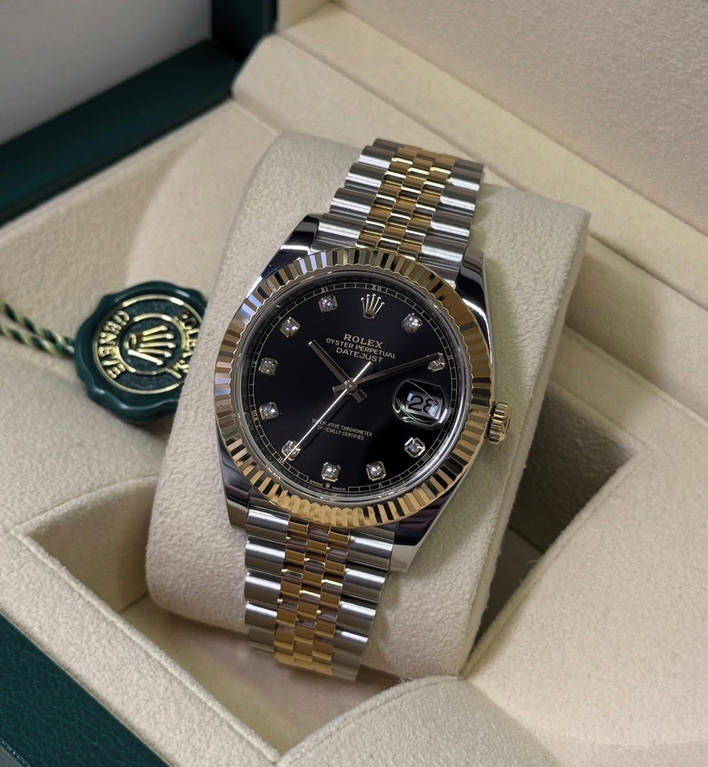 ROLEX DATEJUST JUBILEE BICOLOR DIAMOND