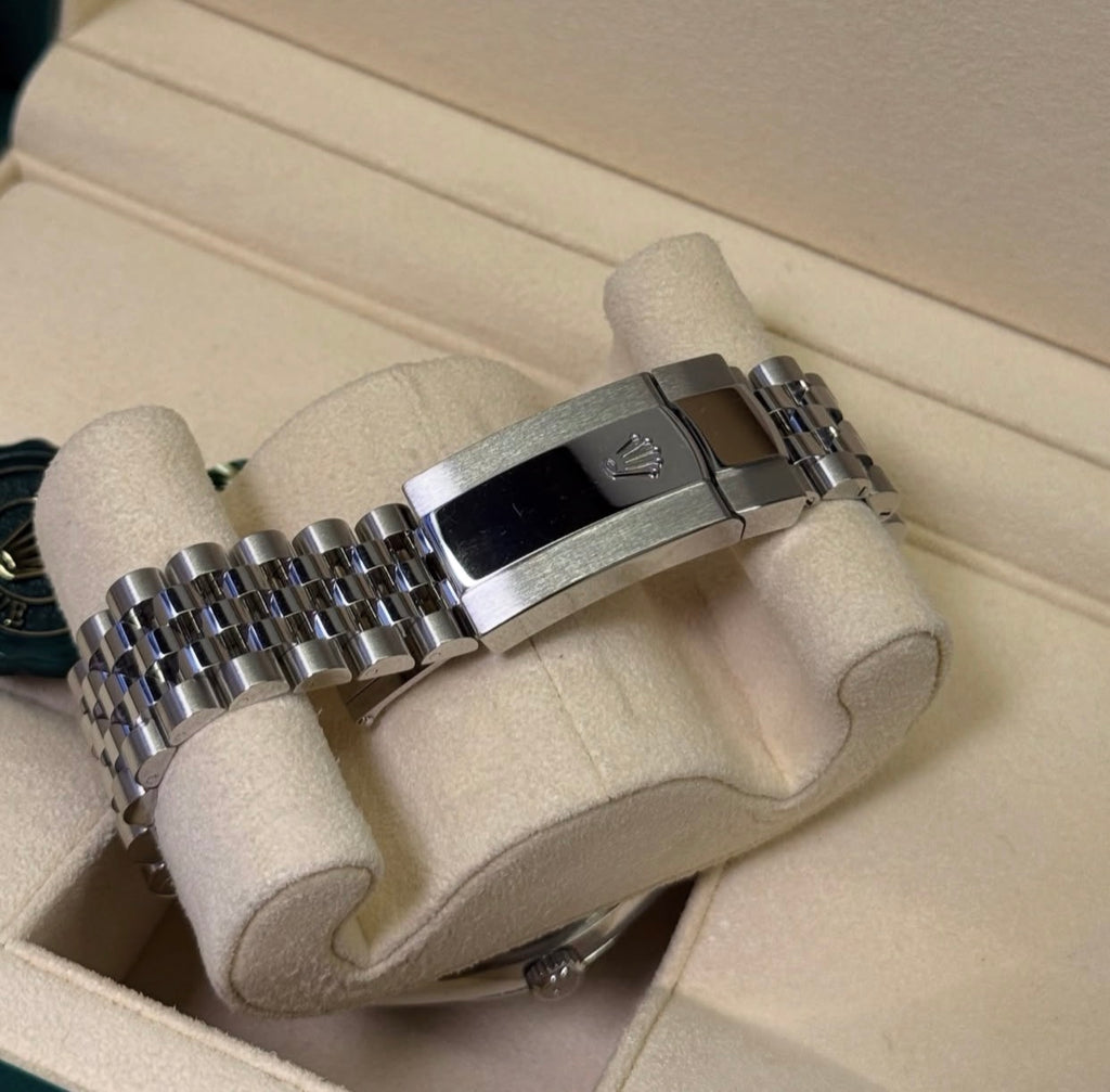 ROLEX DATEJUST JUBILEE OCEAN BLU LISCIO