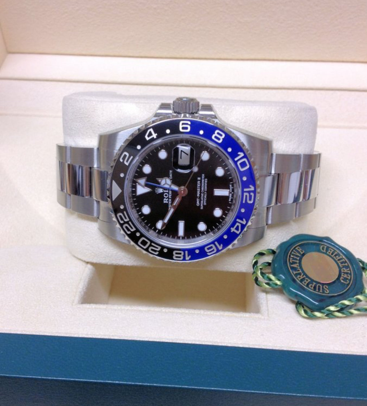 ROLEX GMT MASTER II BATMAN