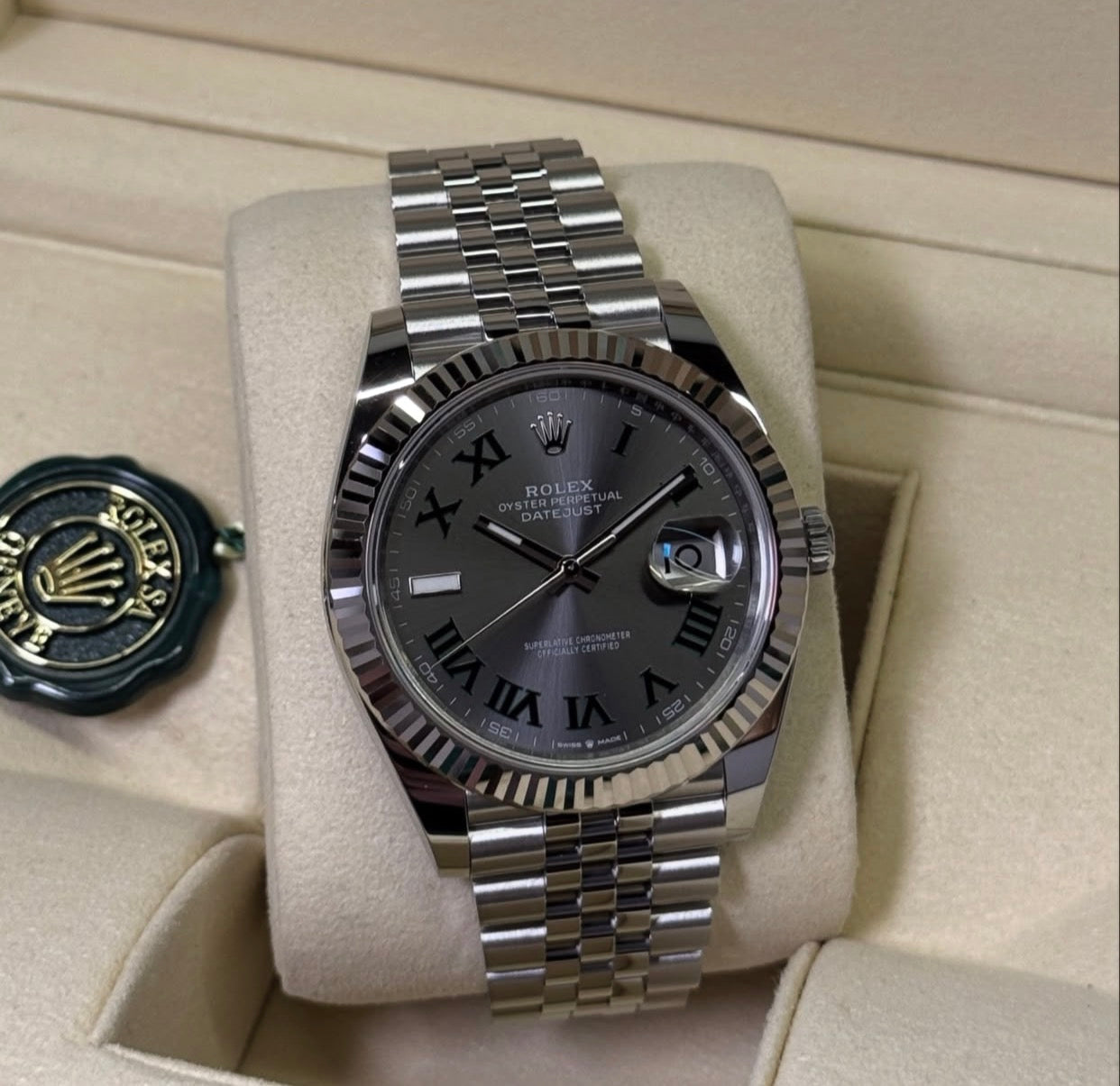 ROLEX DATEJUST WIMBLEDON JUBILÈE