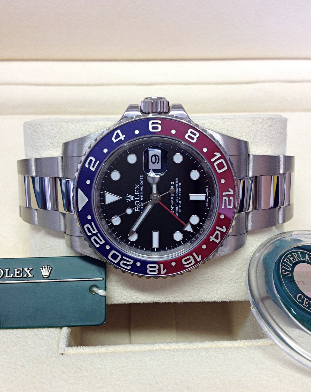 ROLEX GMT MASTER II PEPSI