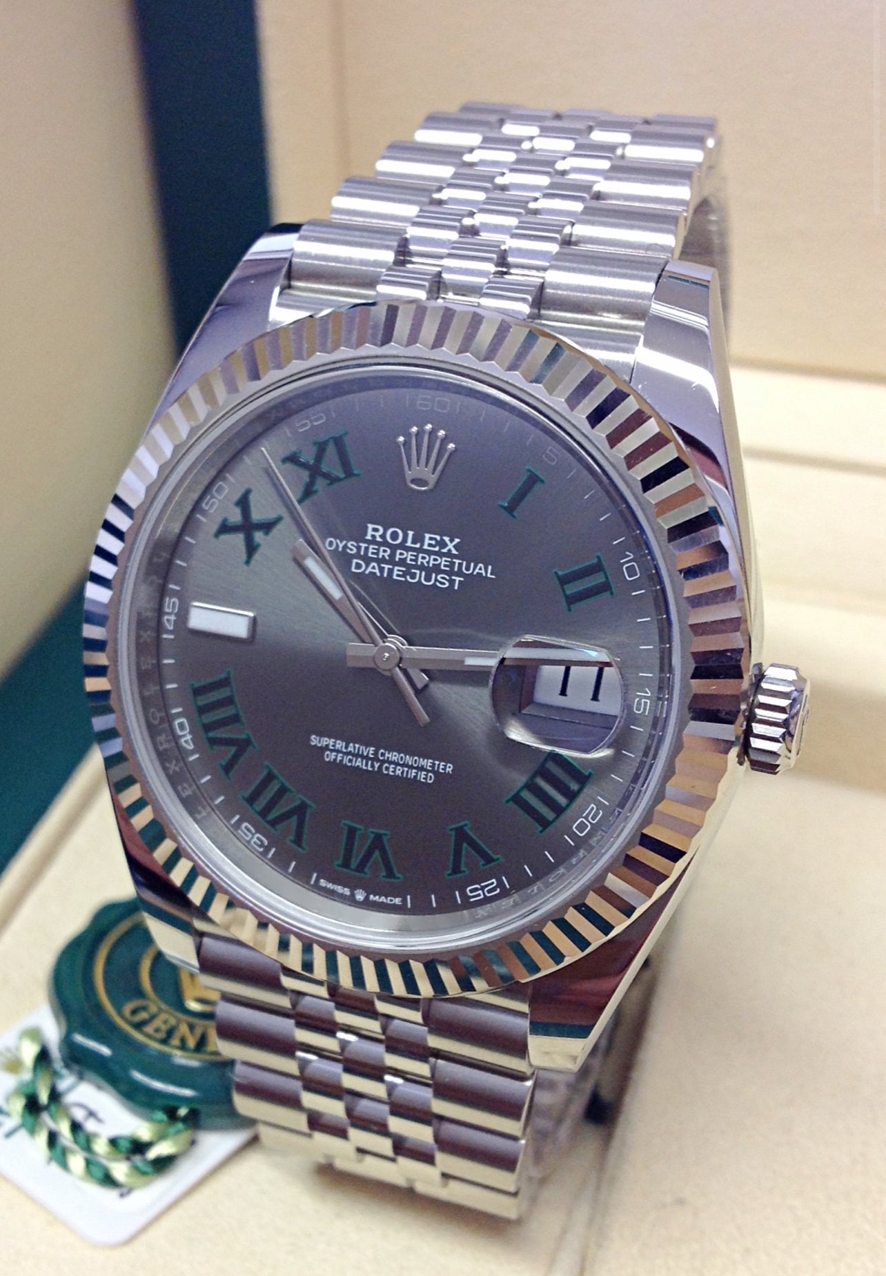 ROLEX DATEJUST WIMBLEDON JUBILÈE