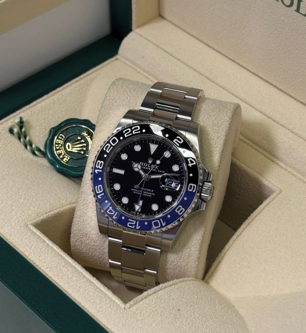 ROLEX GMT MASTER II BATMAN