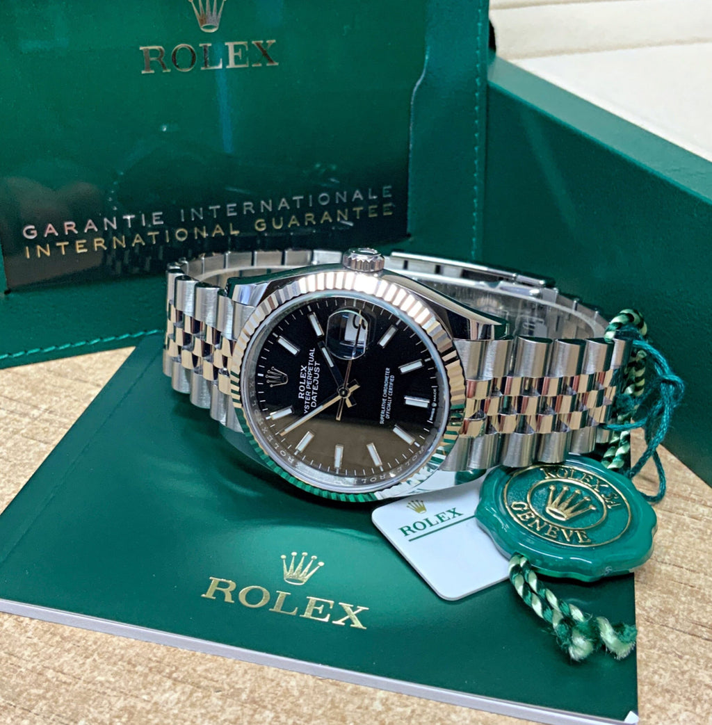 ROLEX DATEJUST JUBILÈE BLACK