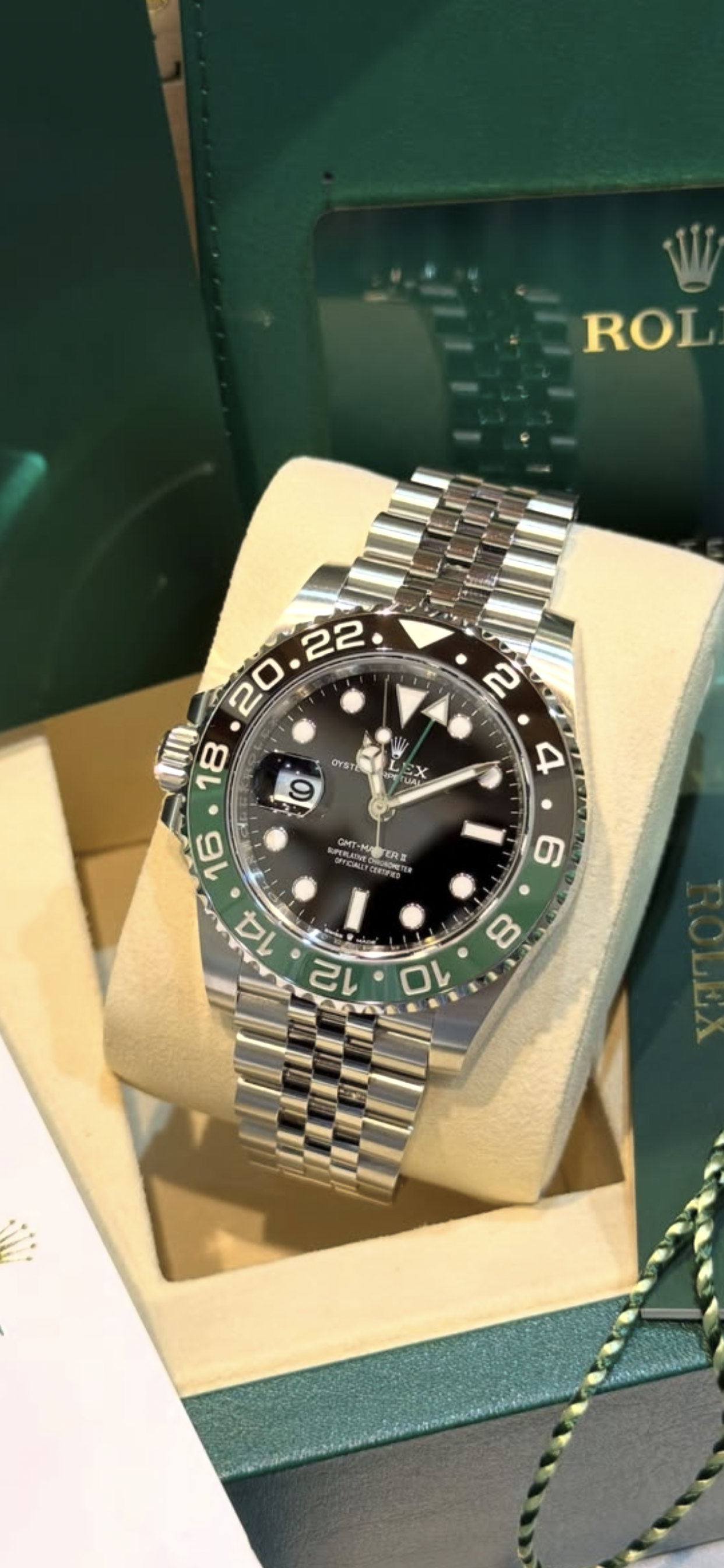 ROLEX GMT MASTER II SPRITE JUBILÈE