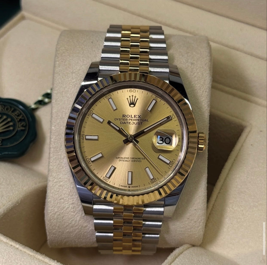 ROLEX DATEJUST JUBILEE CHAMPAGNE