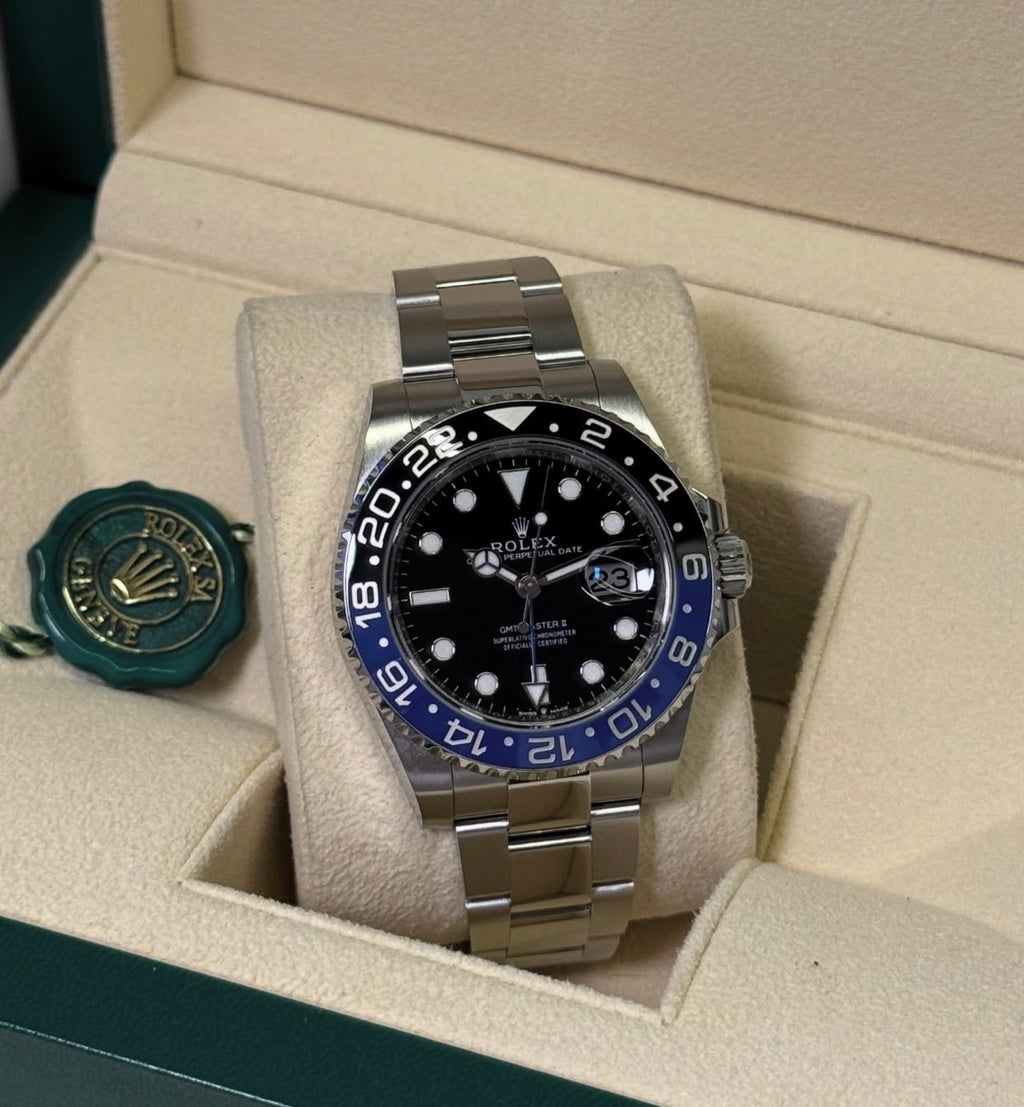 ROLEX GMT MASTER II BATMAN