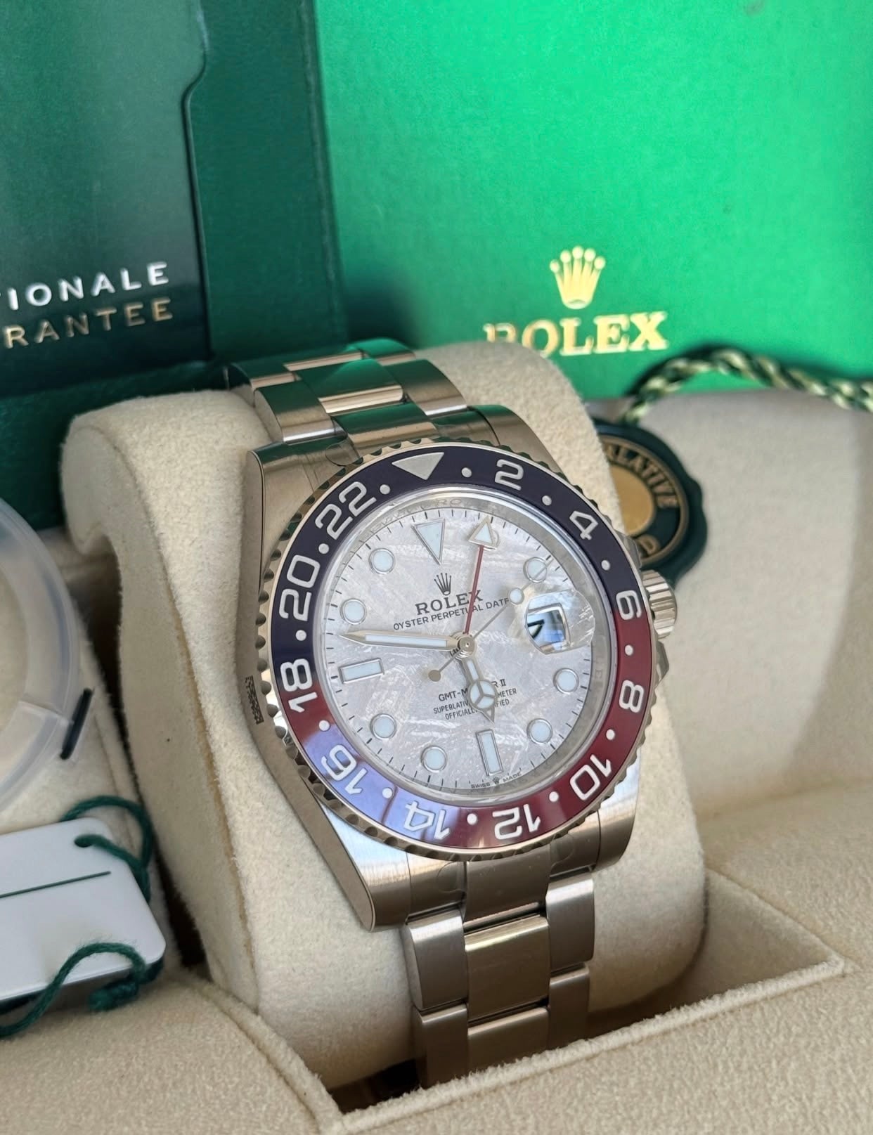 ROLEX GMT MASTER II PEPSI METEORITE