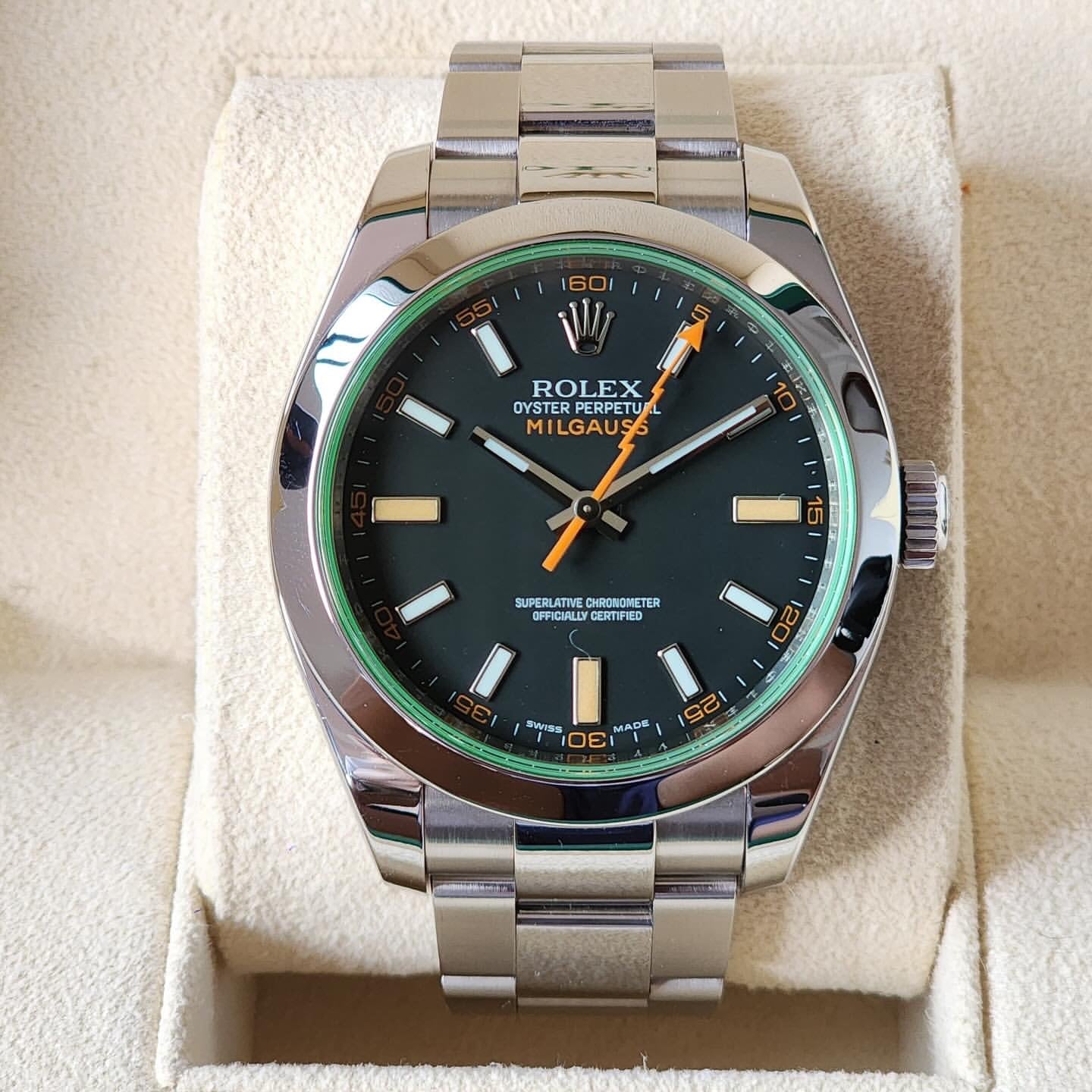 ROLEX MILGAUSS BLACK