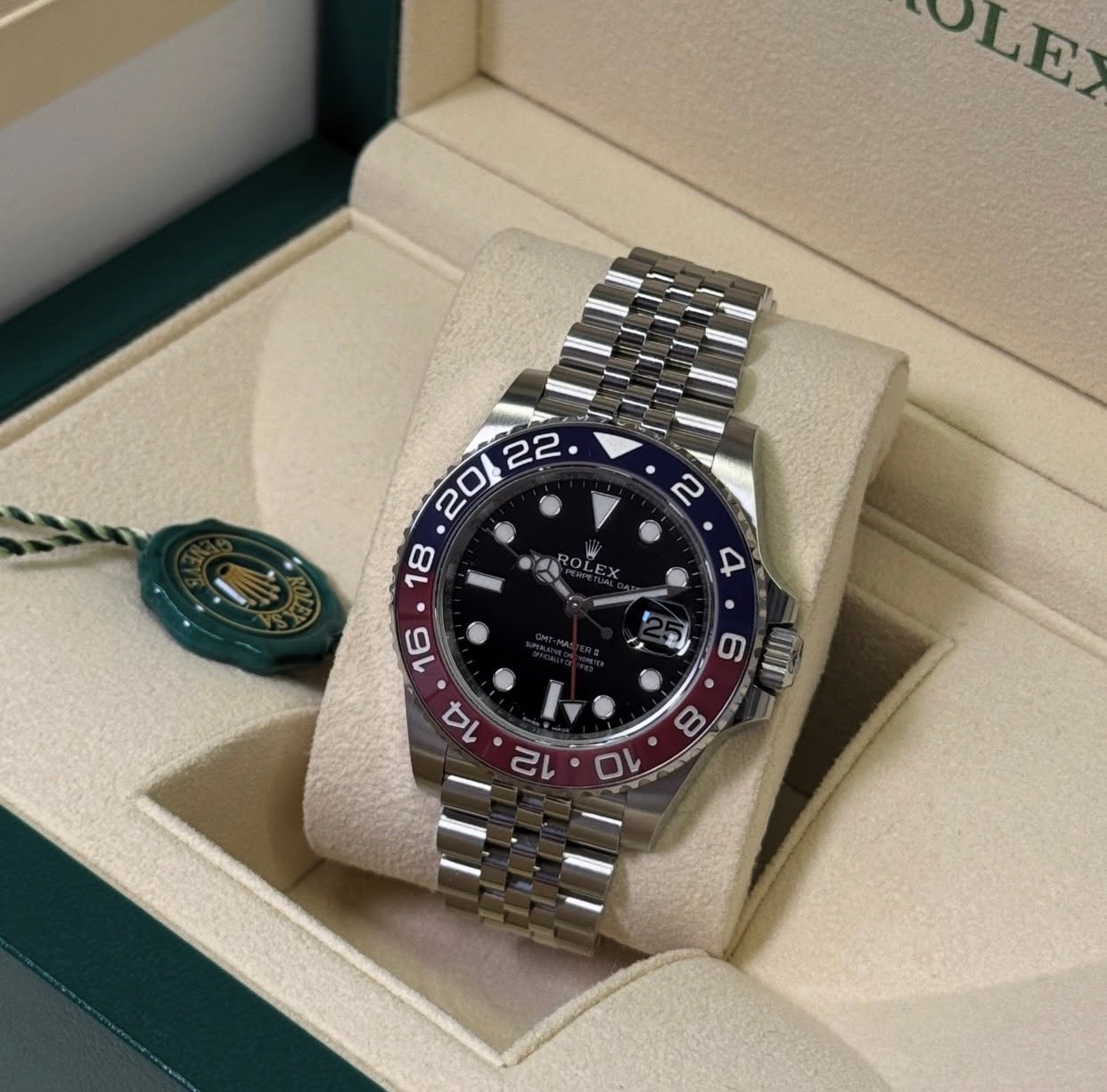 ROLEX GMT MASTER II PEPSI JUBILÈE