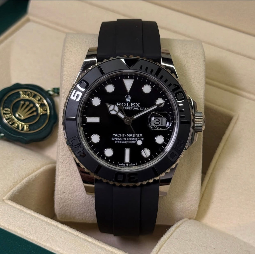 ROLEX YACHT-MASTER OYSTERFLEX BLACK
