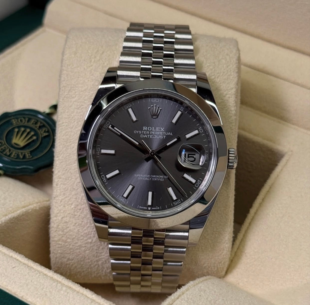 ROLEX DATEJUST JUBILÈE SKYLAR GREY DIAL