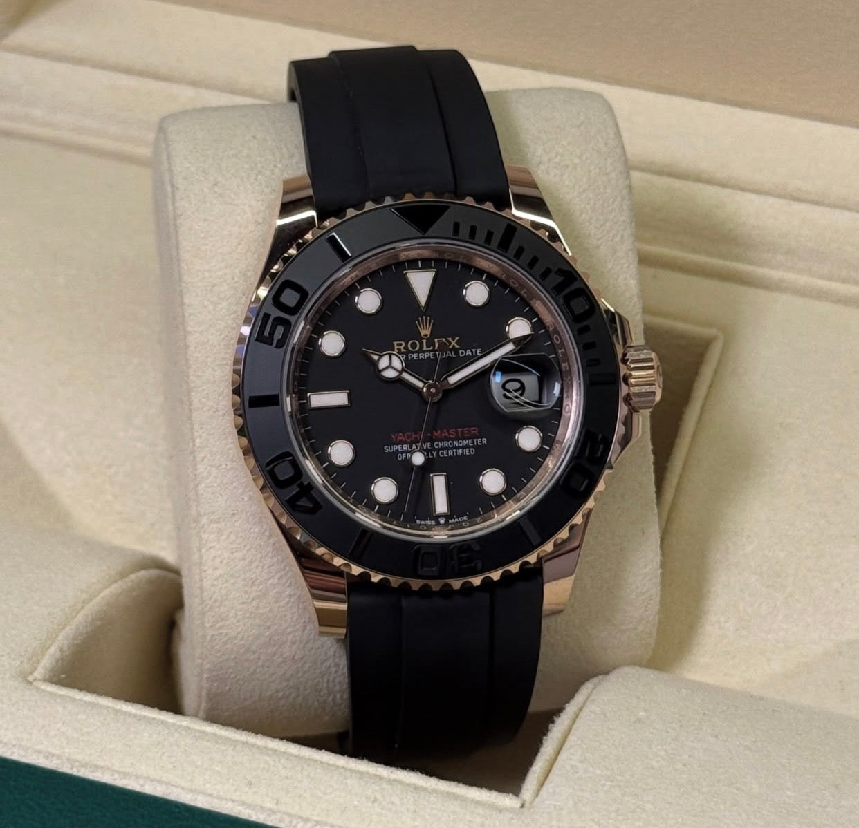 ROLEX YACHT-MASTER OYSTERFLEX EVEROSE