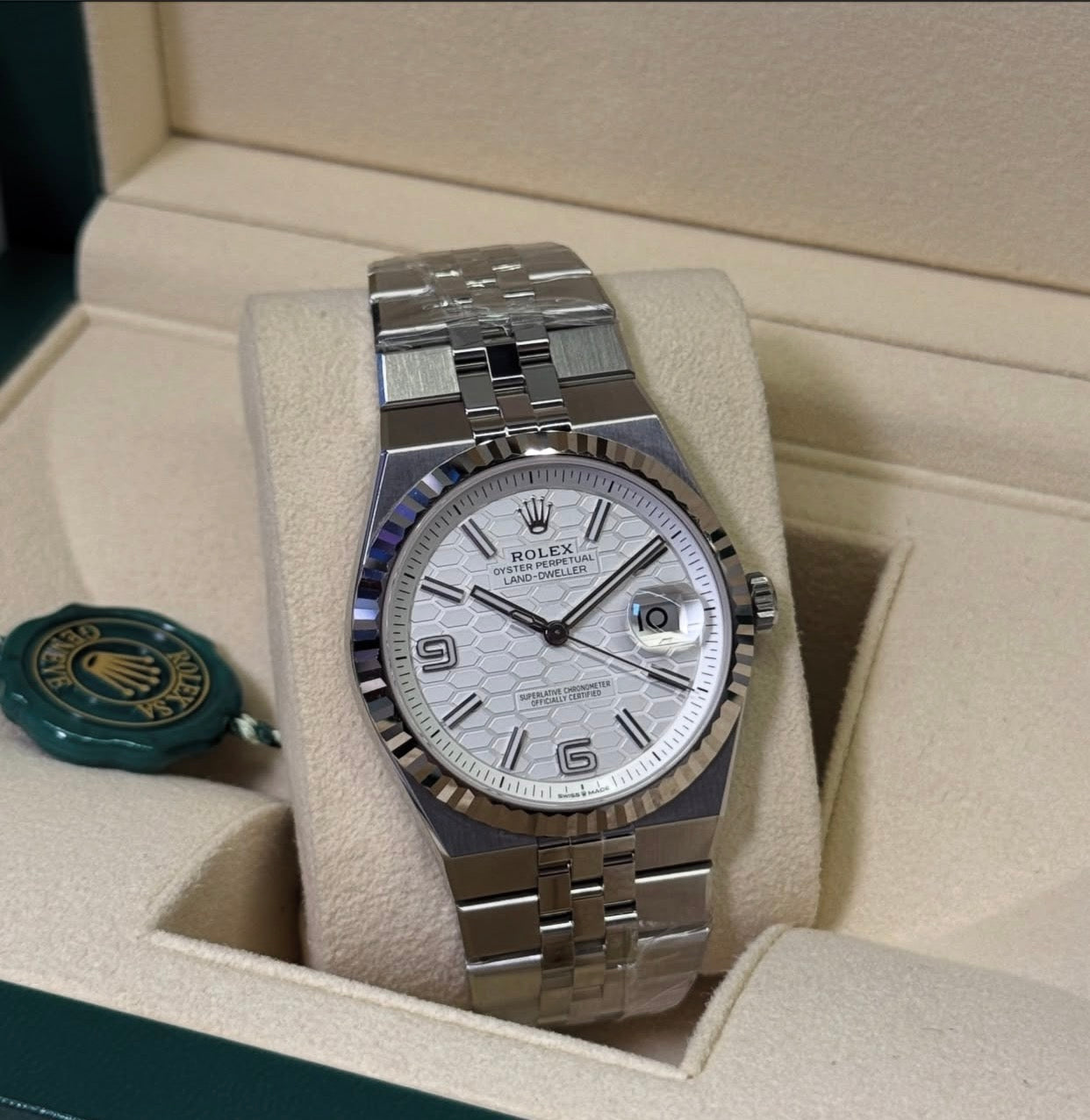 ROLEX LAND-DWELLER WHITE