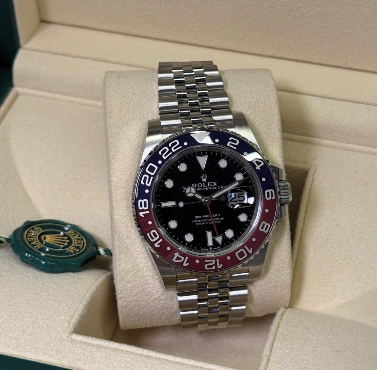 ROLEX GMT MASTER II PEPSI JUBILÈE