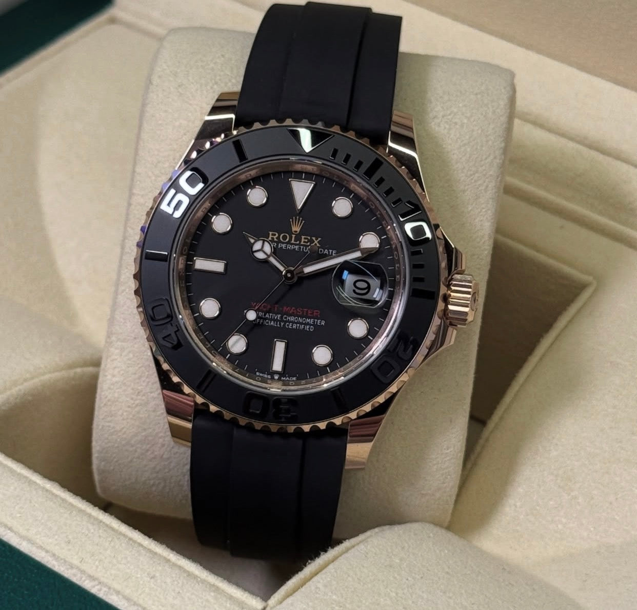 ROLEX YACHT-MASTER OYSTERFLEX EVEROSE