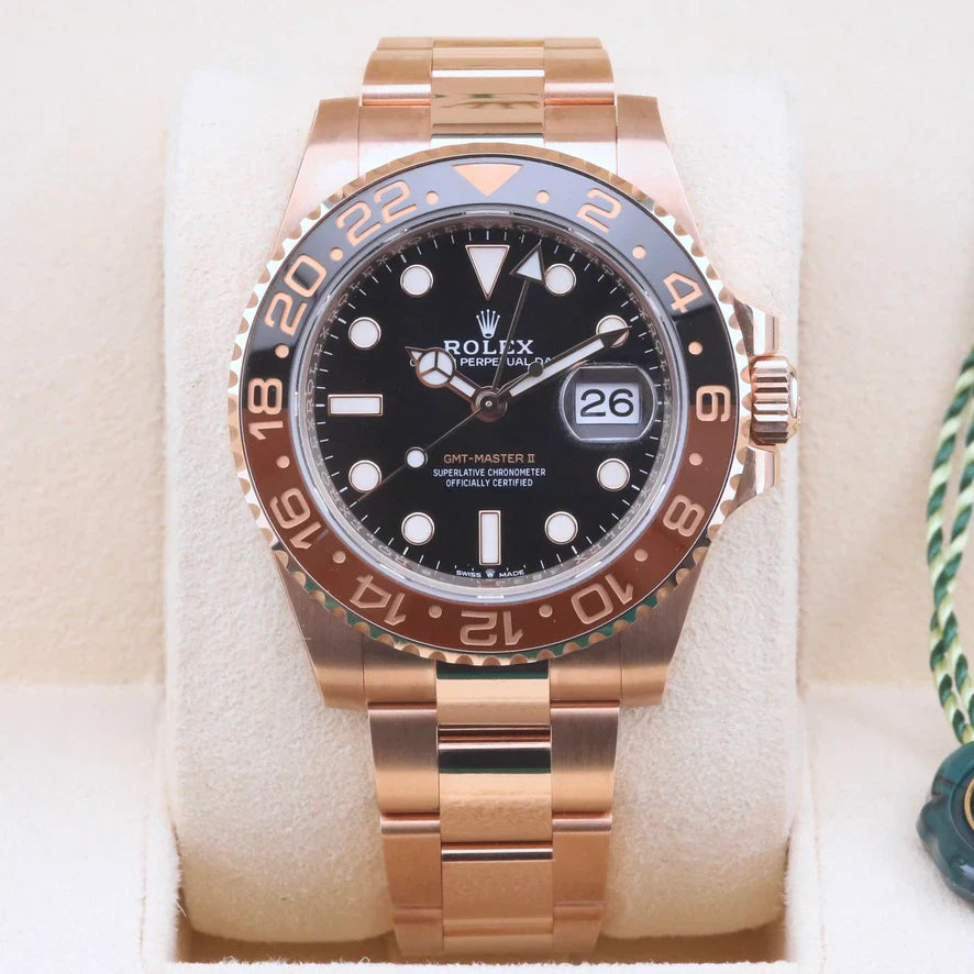 ROLEX GMT MASTER II "ROOT-BEER" ROSE'